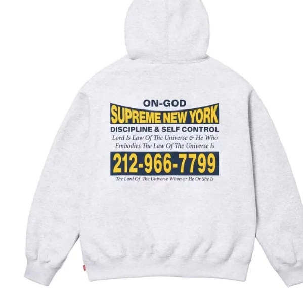 FW24 HOODED XL M L ON Sapphire Black&Grey S SWEATSHIRT GOD 0518